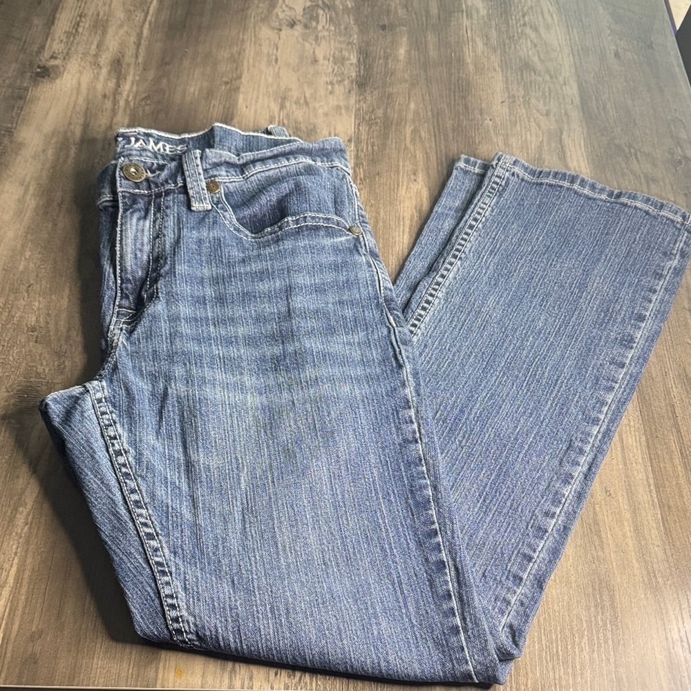 Cody James Blue Straight-Leg Jeans